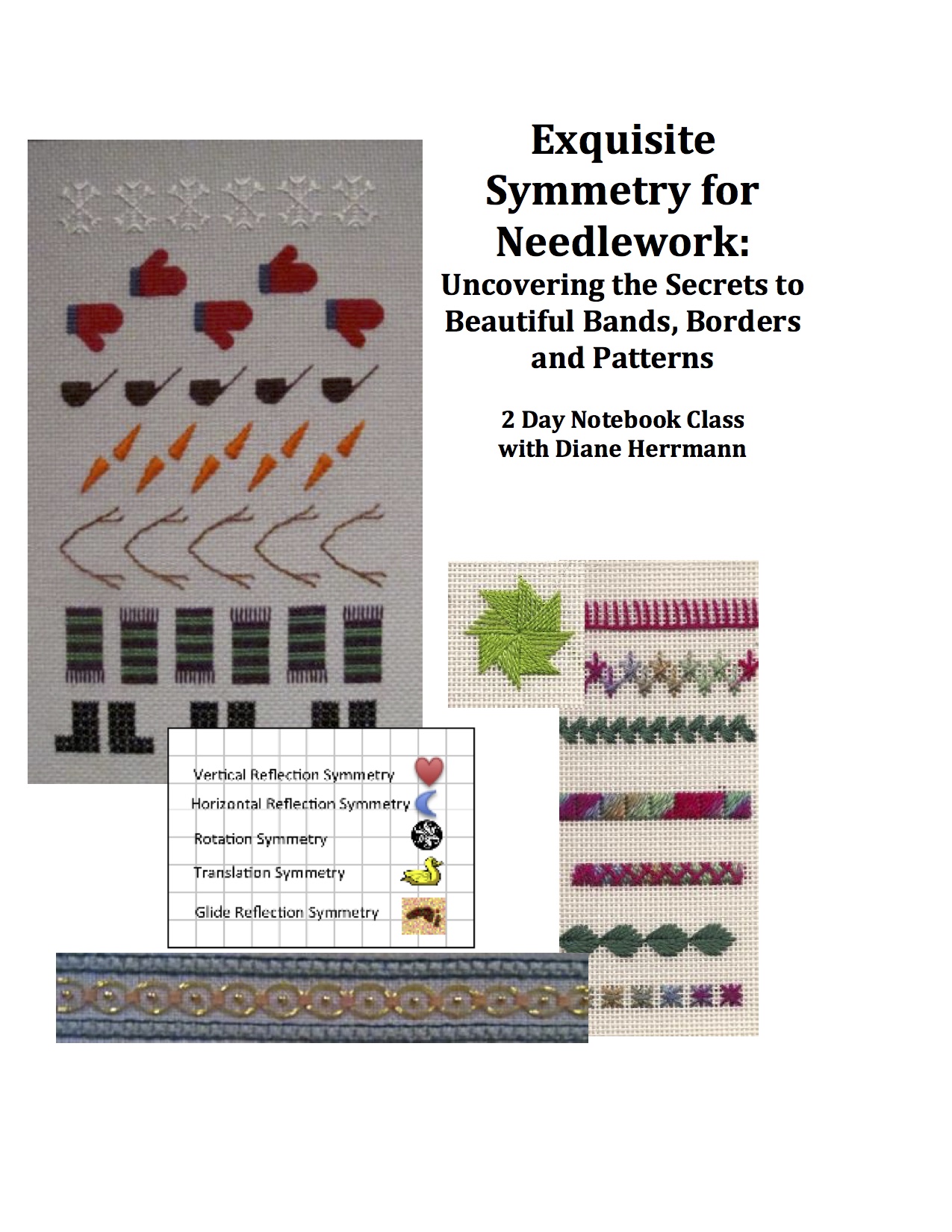 Needlework classes Diane Herrmann Designs